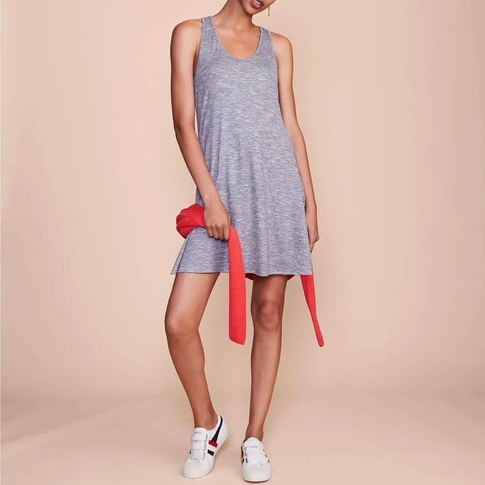 LOU & GREY Racerback Knit Dress L - Picture 8 of 8
